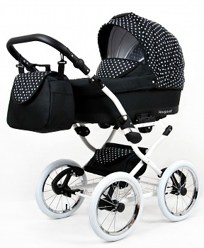 BabyLux Margaret White White Dots