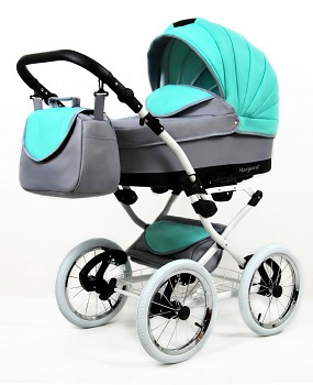 BabyLux Margaret White Mint