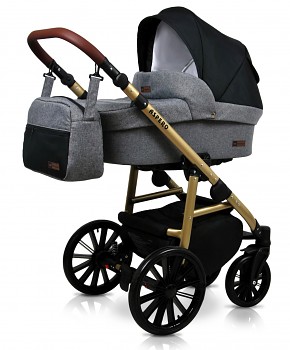 BabyLux Aspero Grey Flex Black