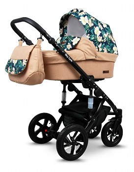 BabyLux Sky Lark Soft Alu Black Creamy Lillies