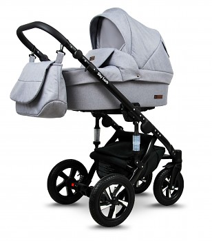 BabyLux Sky Lark Soft Alu Black Silver Flex