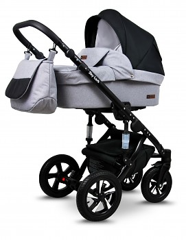 BabyLux Sky Lark Soft Alu Black Silver Flex Black