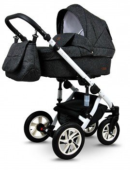 BabyLux Sky Lark Soft Alu White Black Flex