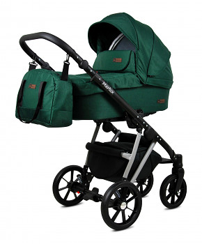 BabyLux Marlux Magnetic Silver Bottle Green