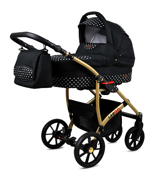 BabyLux Largo Gold White Dots